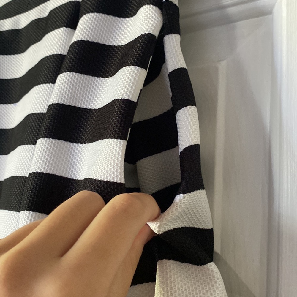 Haunte Monde black and white striped skirt - Picture 2 of 6